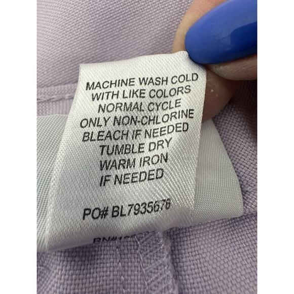 Bend Over Levi Strauss Women Pants VTG Purple Elastic Waist Size 18W G1003 - Picture 10 of 10